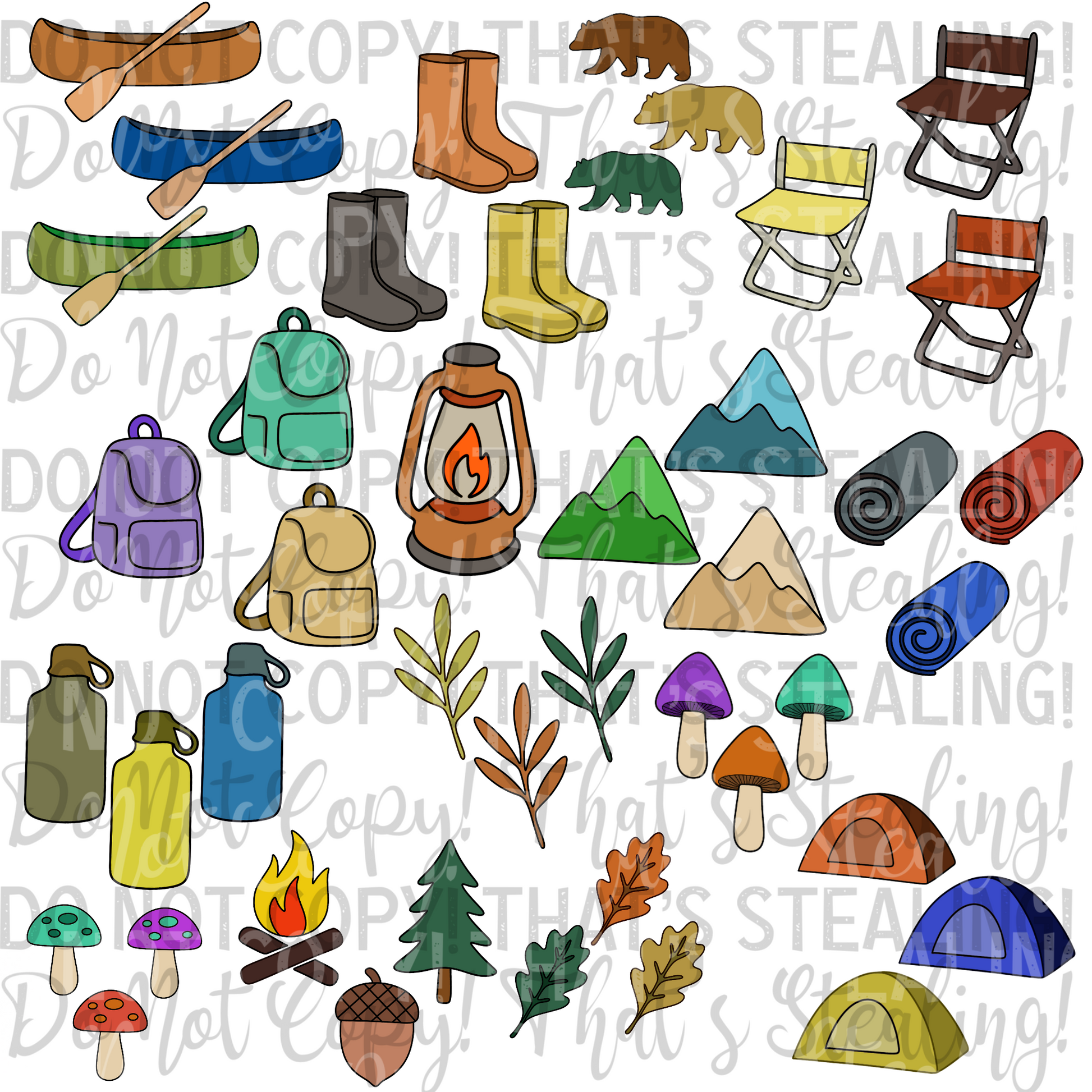 The Great Outdoors Clipart Bundle