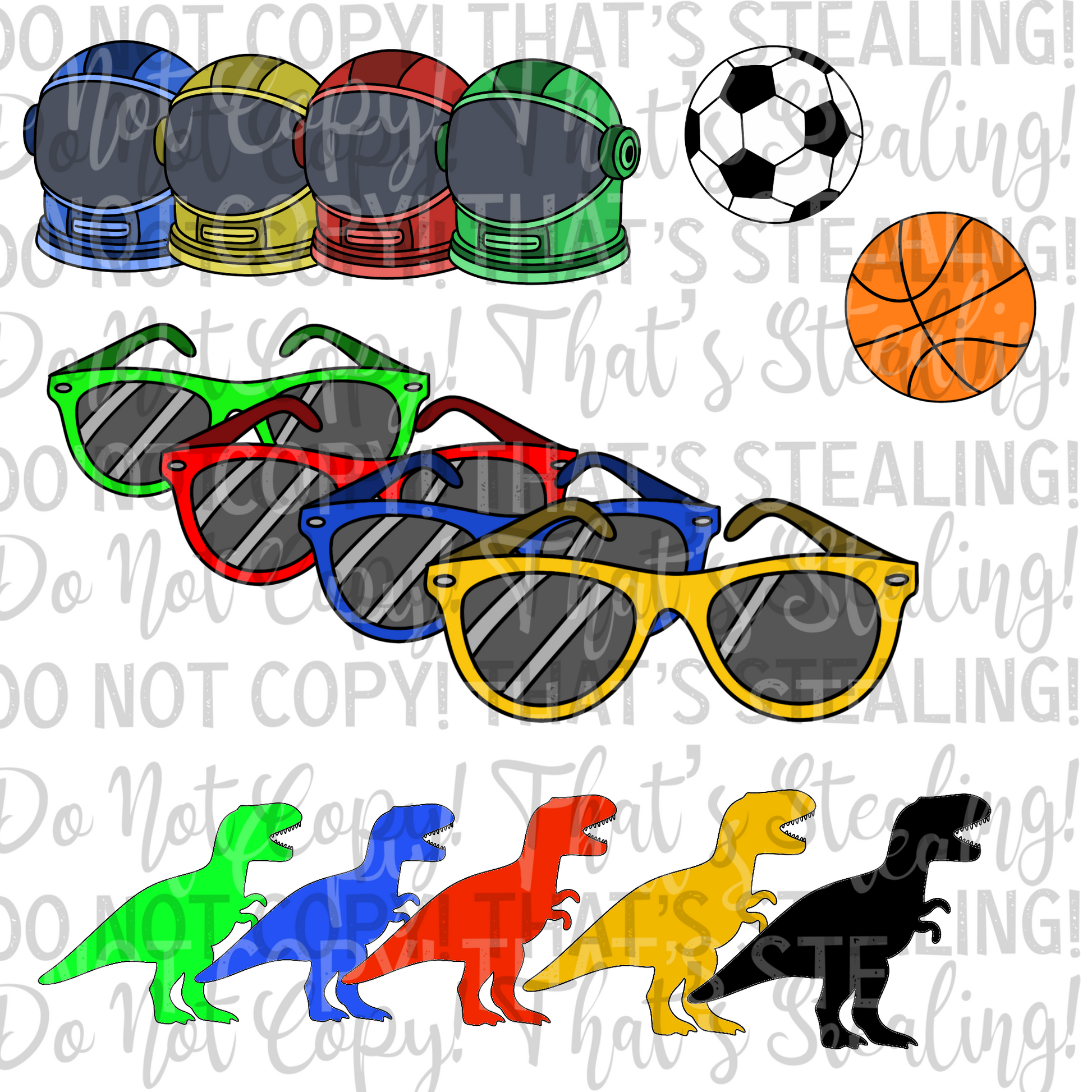 Boys Aesthetic Clipart Bundle