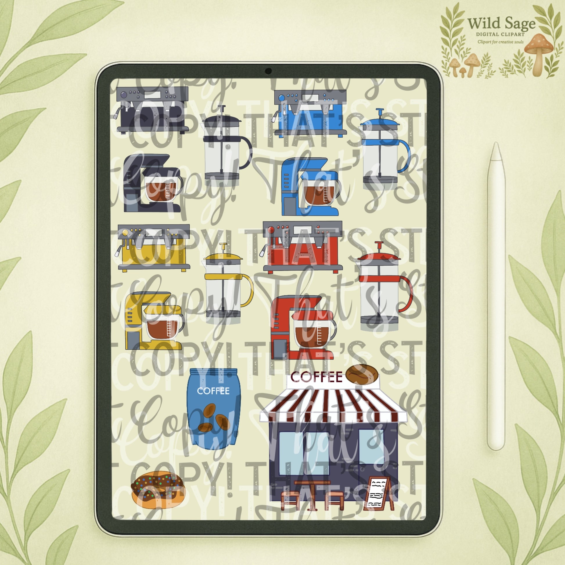 Coffee Shop Clipart