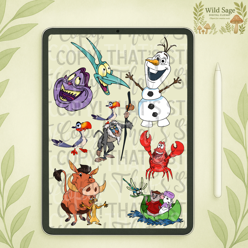 Sidekick Clipart Bundle