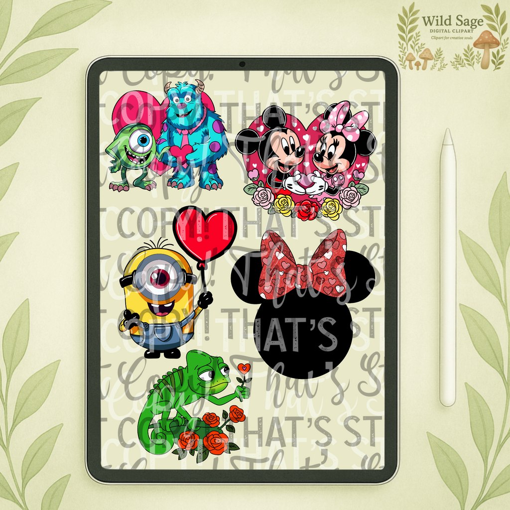 Valentines Character Bundle