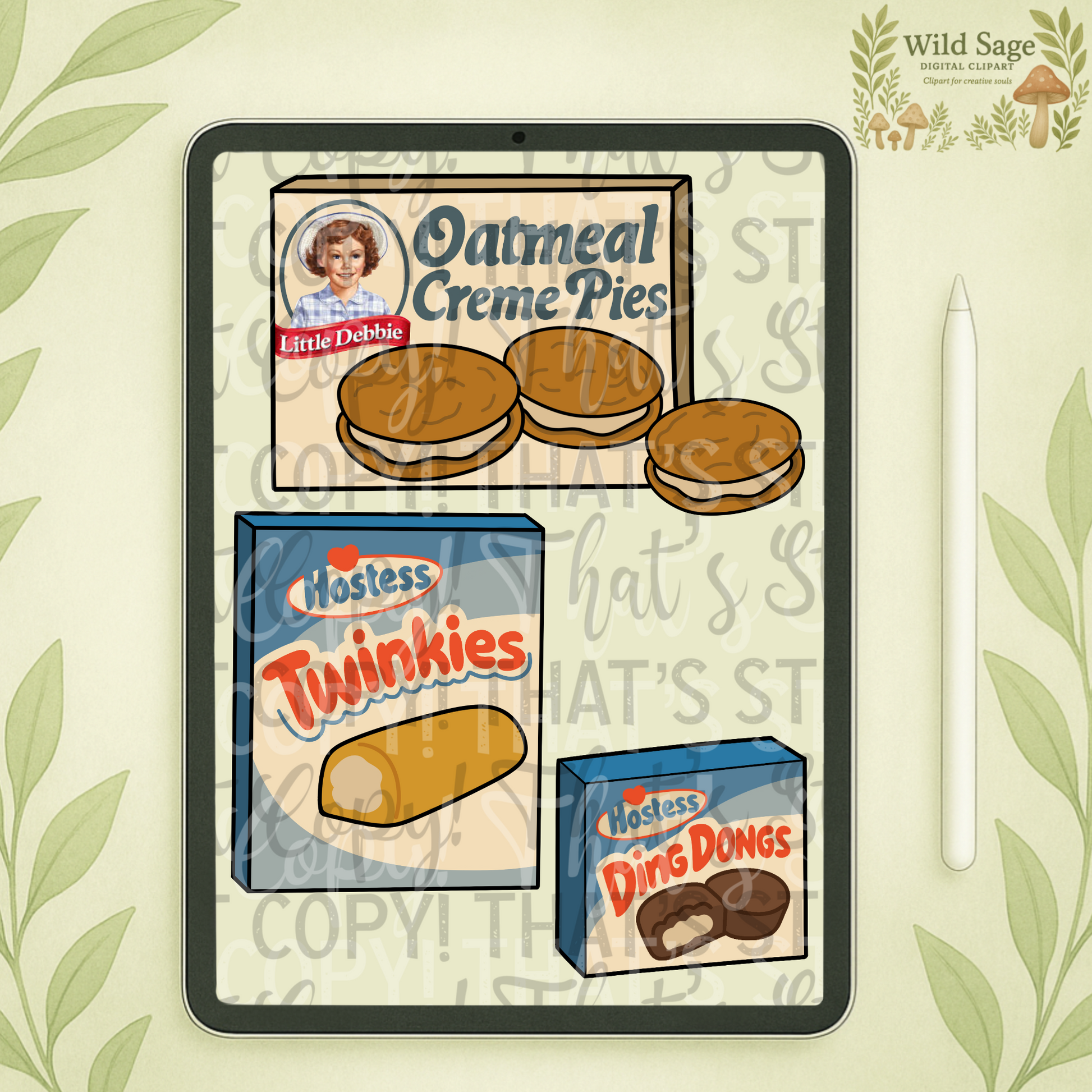 Food/Snacks Clipart Bundle