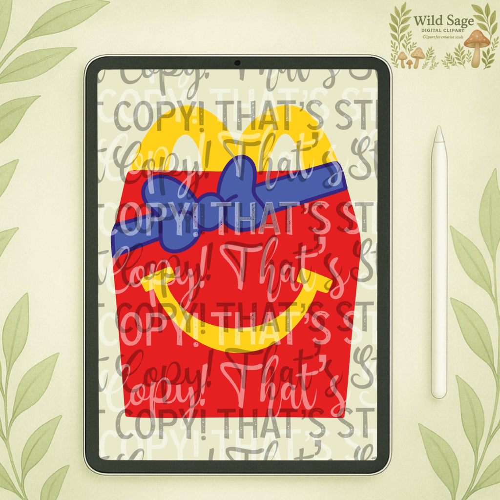 Mickey D’s Toy Clipart Bundle