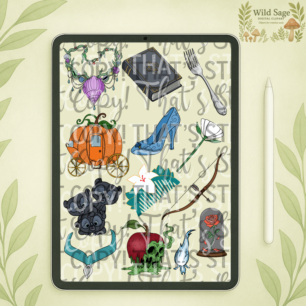 Princess Clipart Bundle