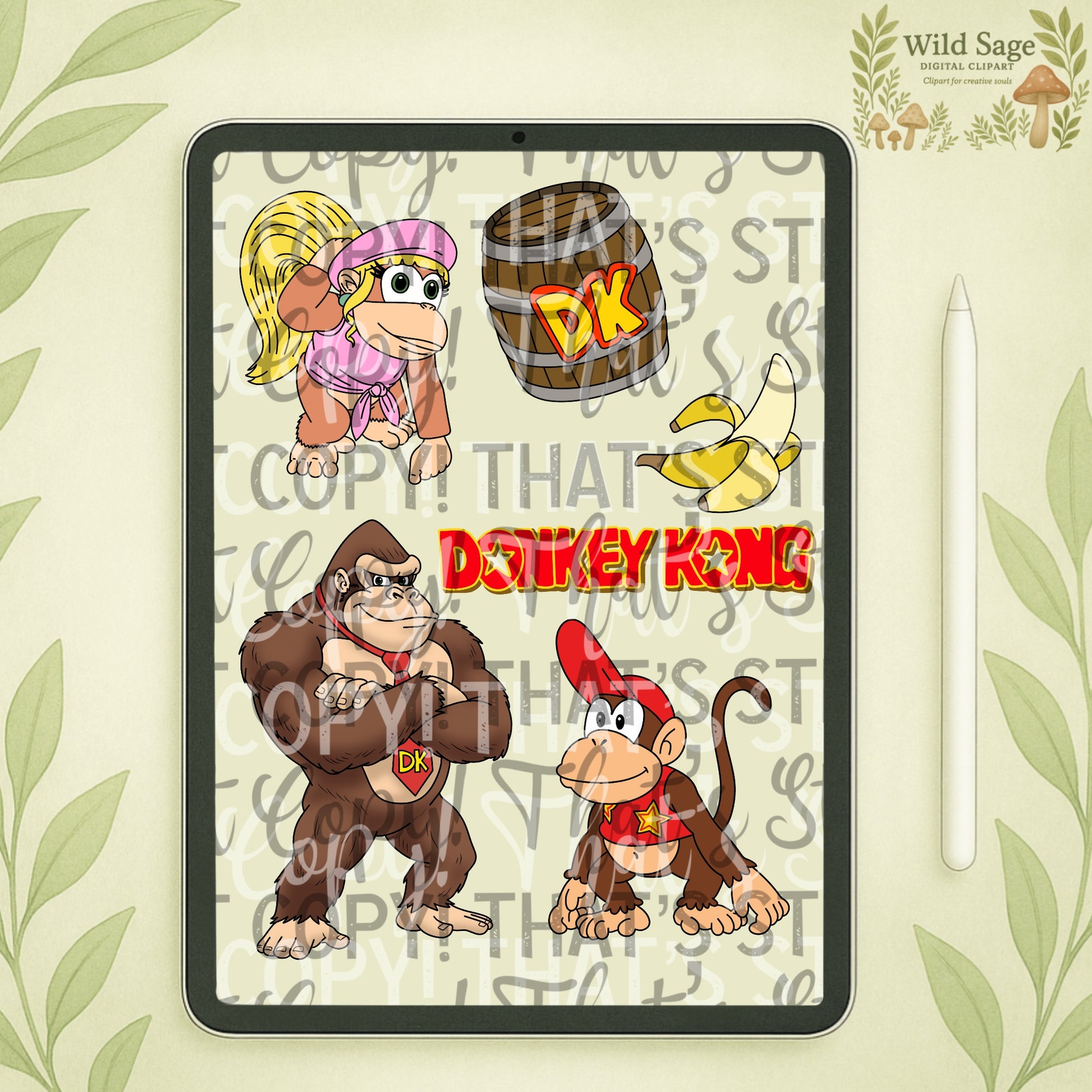Video Game Clipart Bundle