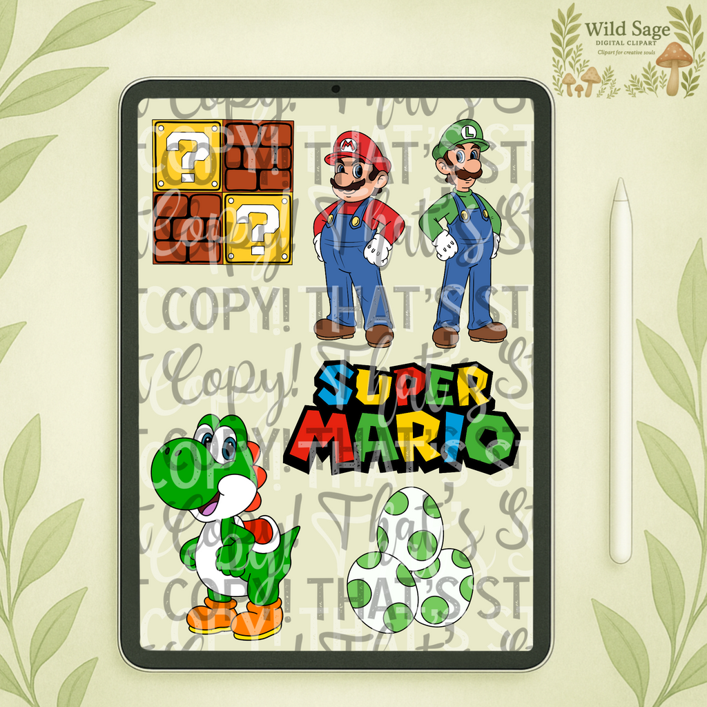 Video Game Clipart Bundle
