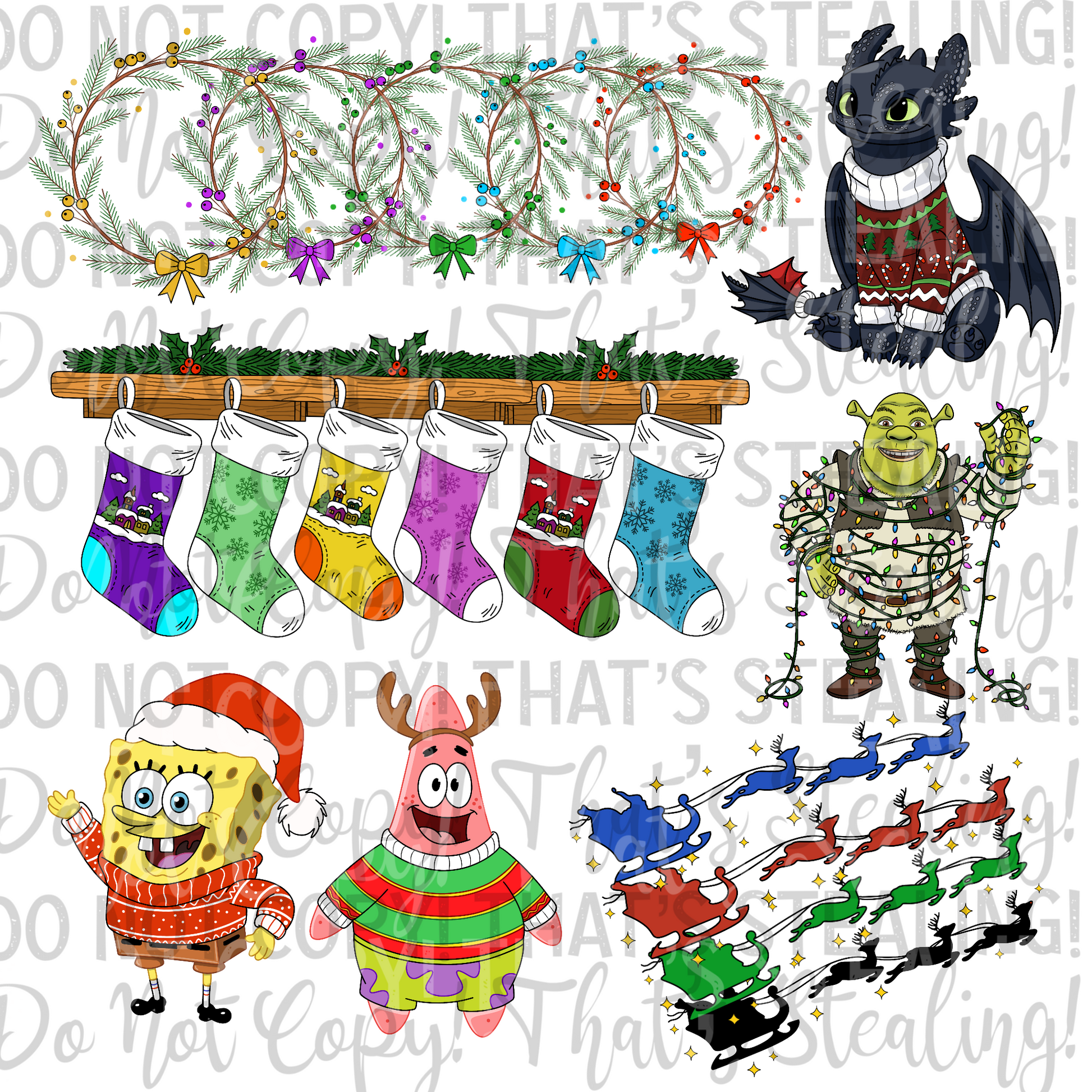 Christmas Clipart Bundle